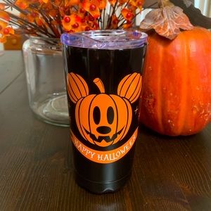 Disney Halloween Mickey Pumpkin 16 oz Insulated Tumbler